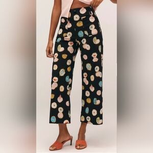 The Danielle Kroll Colette Crop Wide-Leg Pants by Maeve 28